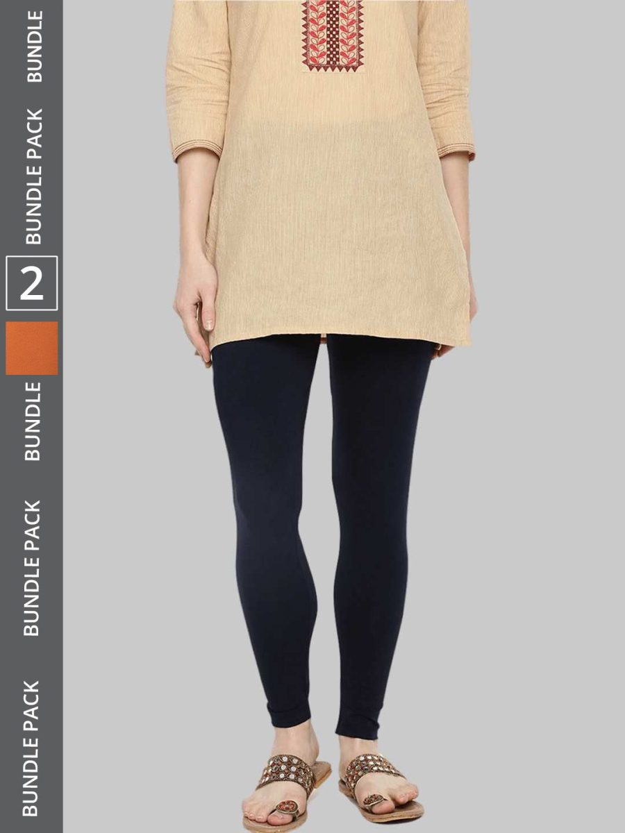 Dollar Missy Women's Cotton Four Way Stretchable Ankle Length Leggings