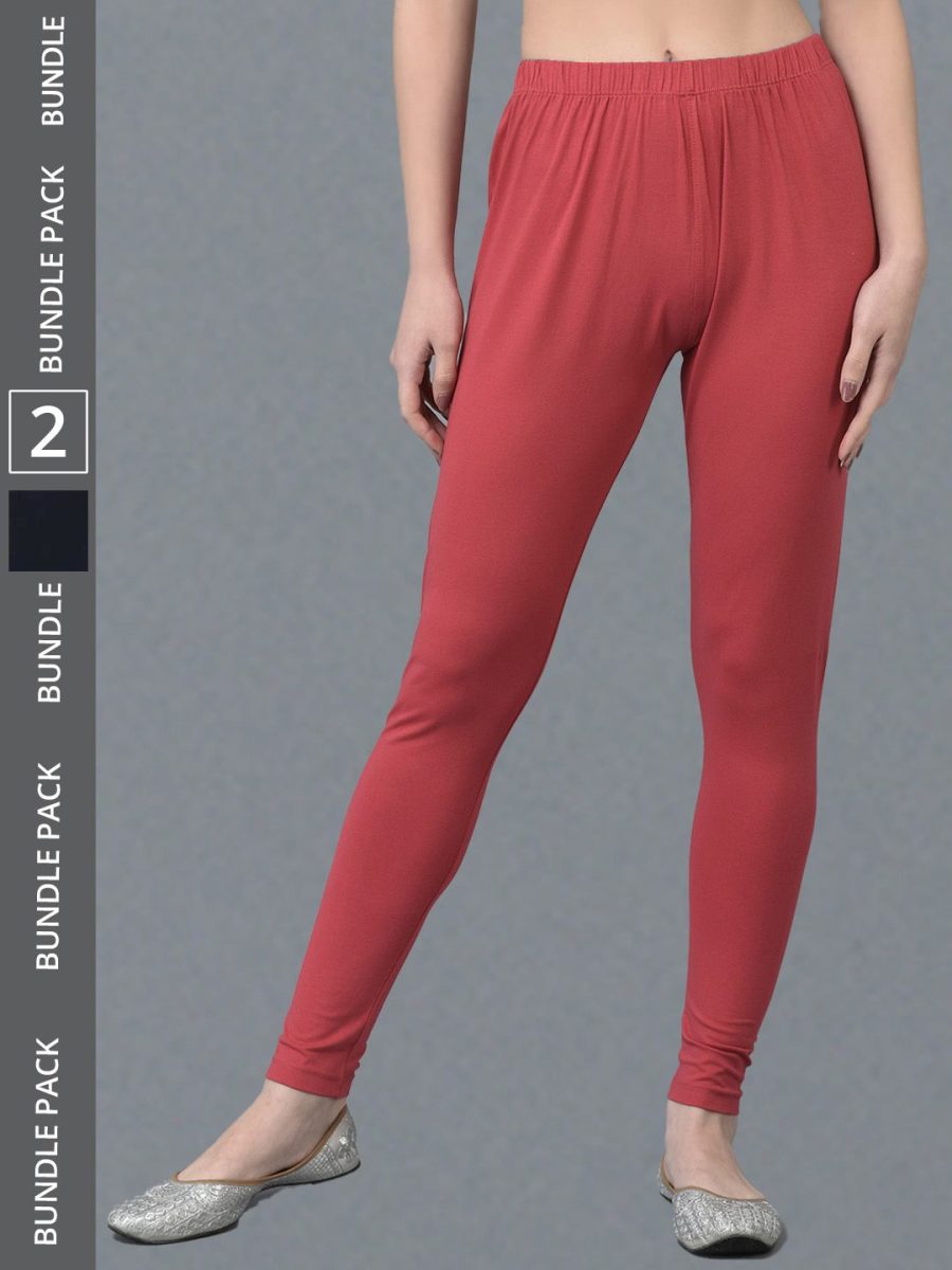 Dollar Missy Women's Cotton Four Way Stretchable Ankle Length Leggings