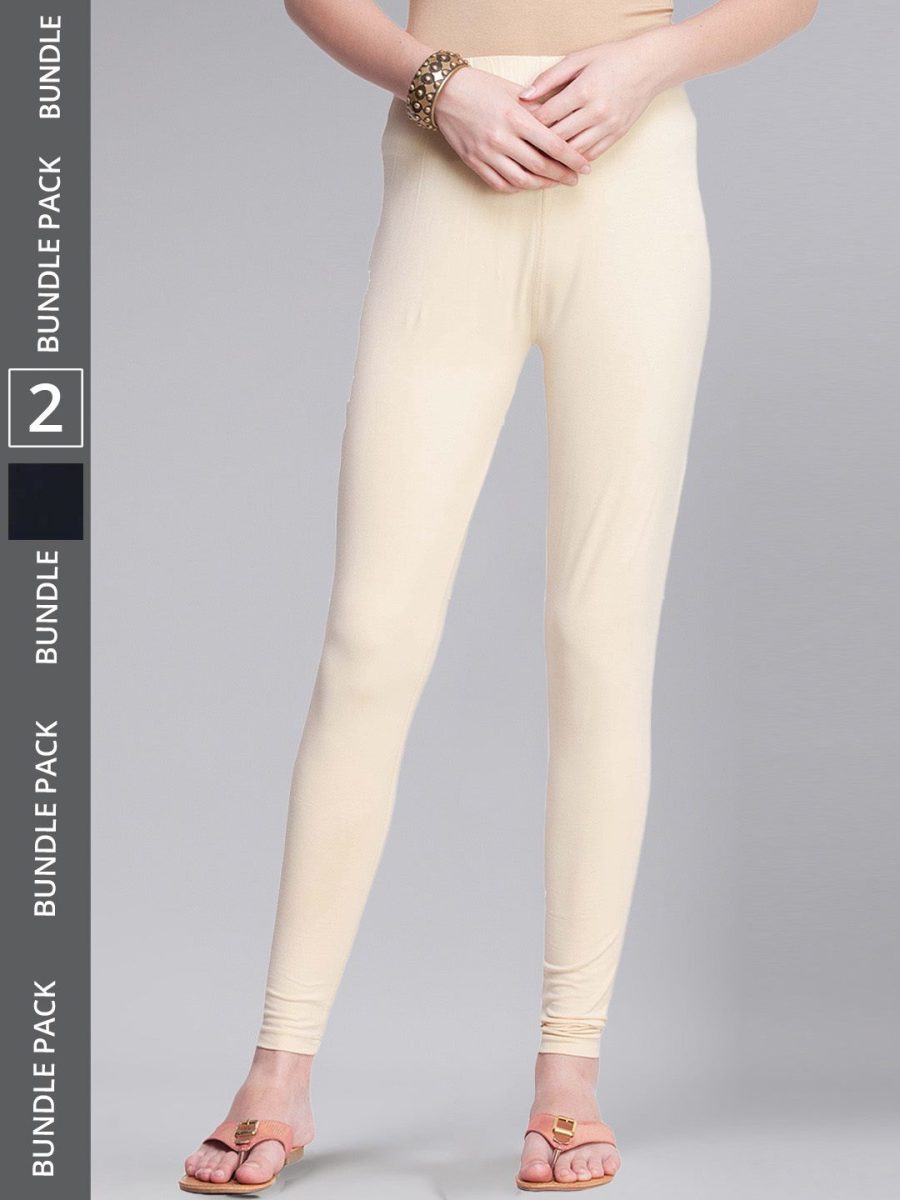 Dollar Missy Women's Cotton Four Way Stretchable Ankle Length Leggings