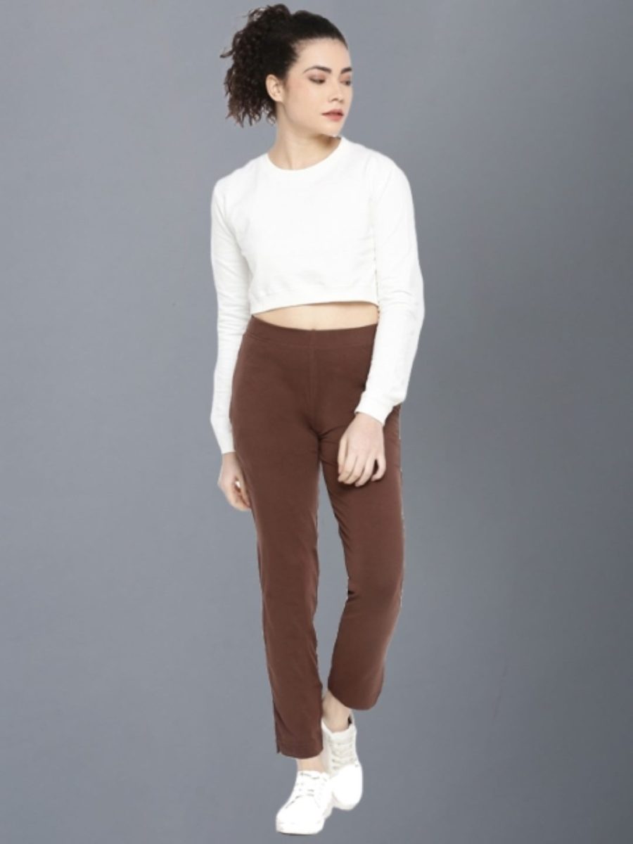 Dollar Missy Women's Cotton Four Way  Stretchable Kurti Pant