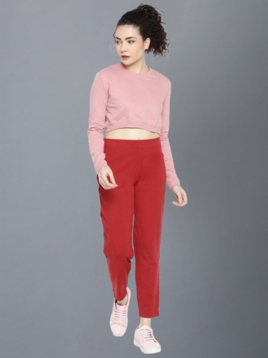 Dollar Missy Women's Cotton Four Way  Stretchable Kurti Pant