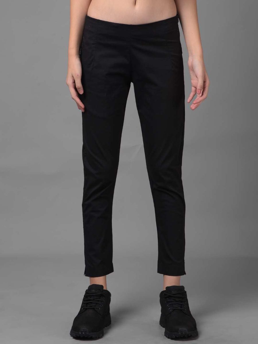 Dollar Missy Women's Cotton Two Way Stretchable Pant