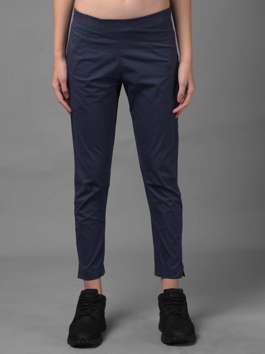 Dollar Missy Women's Cotton Two Way Stretchable Pant