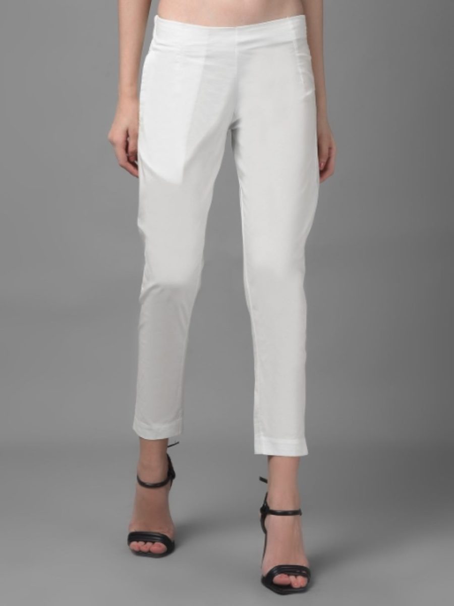 Dollar Missy Women's Cotton Two Way Stretchable Pant