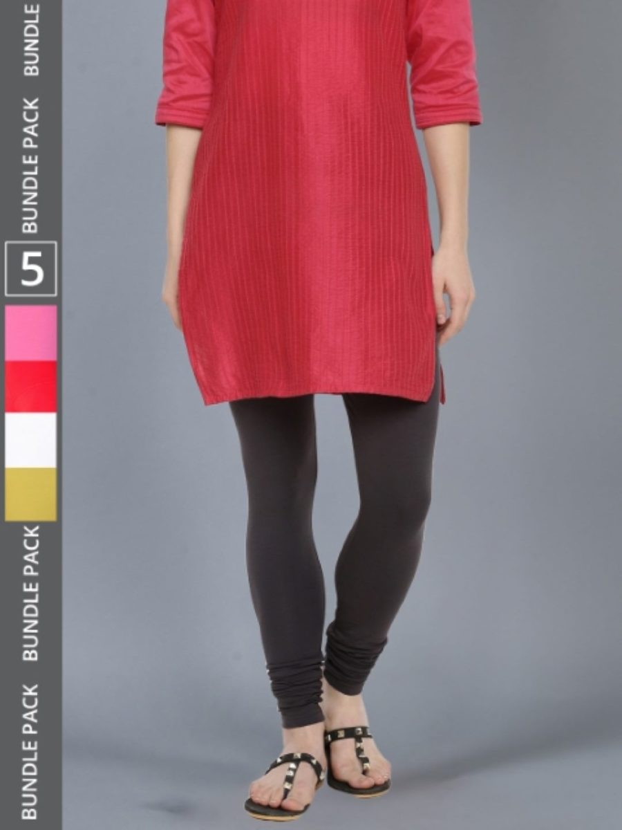 Dollar Missy Women's Cotton Four Way Stretchable Churidar Leggings