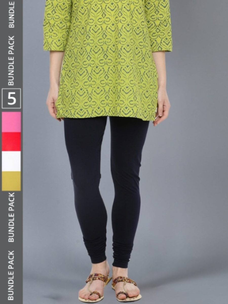 Dollar Missy Women's Cotton Four Way Stretchable Churidar Leggings