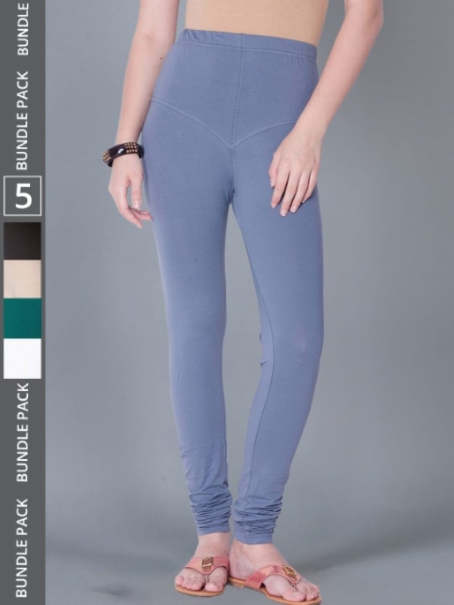 Dollar Missy Women's Cotton Four Way Stretchable Churidar Leggings