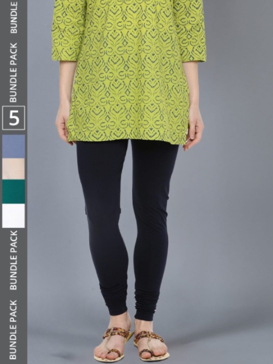 Dollar Missy Women's Cotton Four Way Stretchable Churidar Leggings