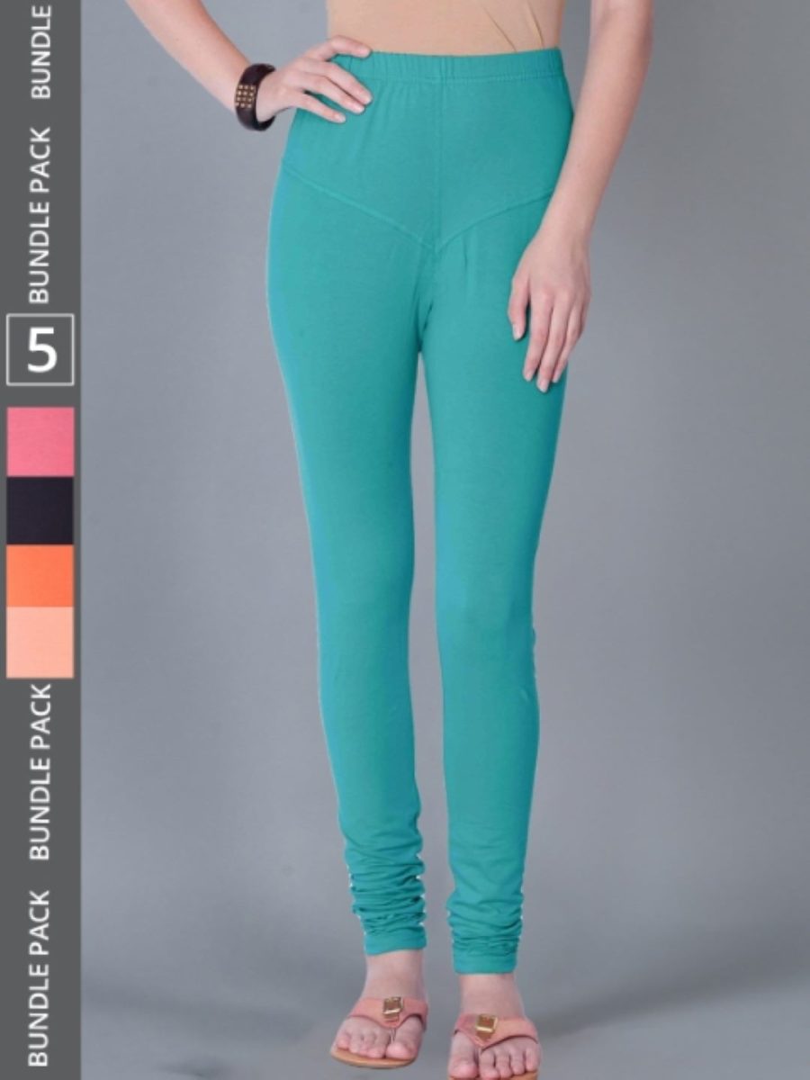 Dollar Missy Women's Cotton Four Way Stretchable Churidar Leggings