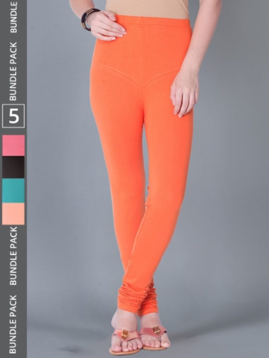 Dollar Missy Women's Cotton Four Way Stretchable Churidar Leggings