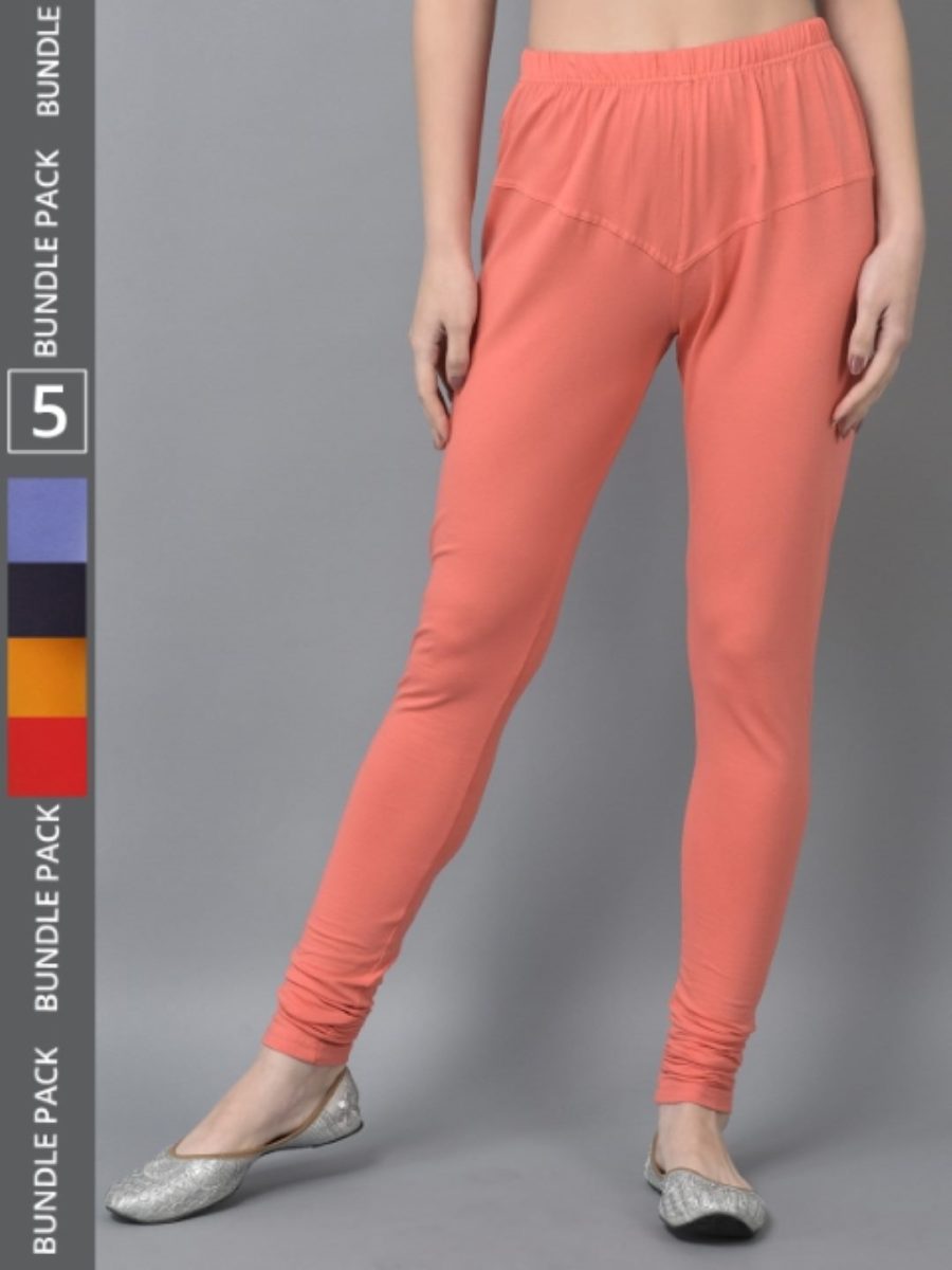 Dollar Missy Women's Cotton Four Way Stretchable Churidar Leggings