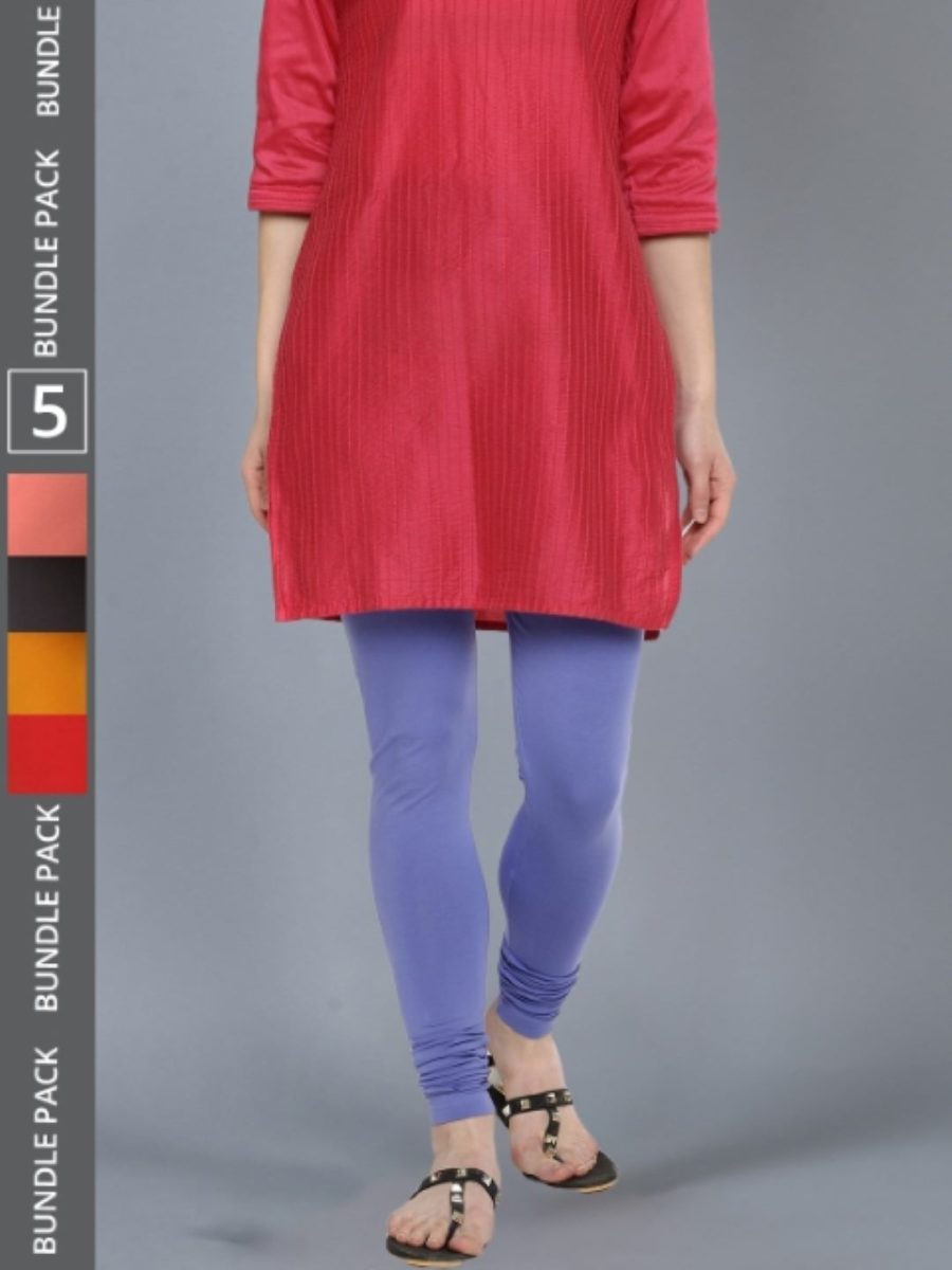 Dollar Missy Women's Cotton Four Way Stretchable Churidar Leggings