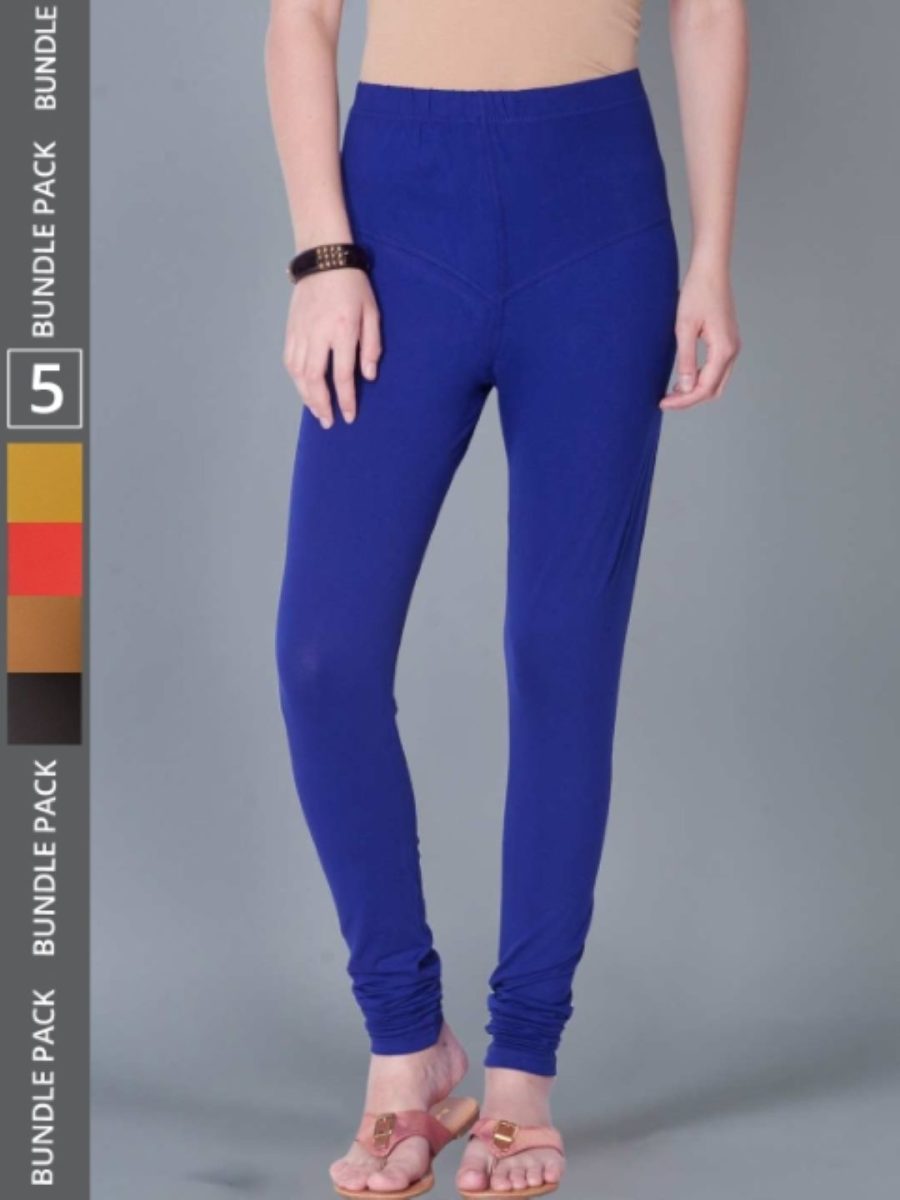 Dollar Missy Women's Cotton Four Way Stretchable Churidar Leggings
