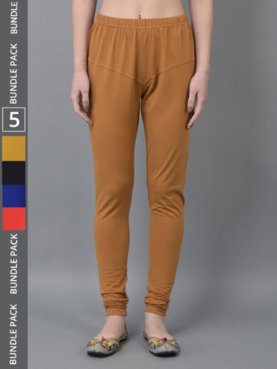 Dollar Missy Women's Cotton Four Way Stretchable Churidar Leggings