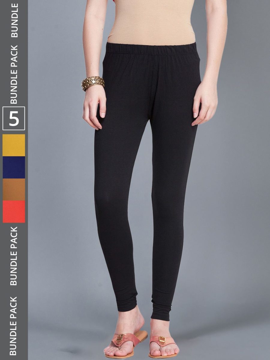 Dollar Missy Women's Cotton Four Way Stretchable Ankle Length Leggings