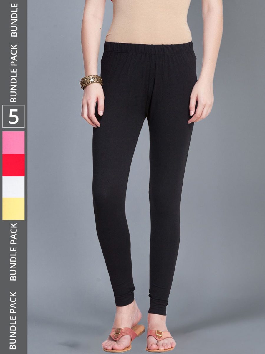 Dollar Missy Women's Cotton Four Way Stretchable Ankle Length Leggings