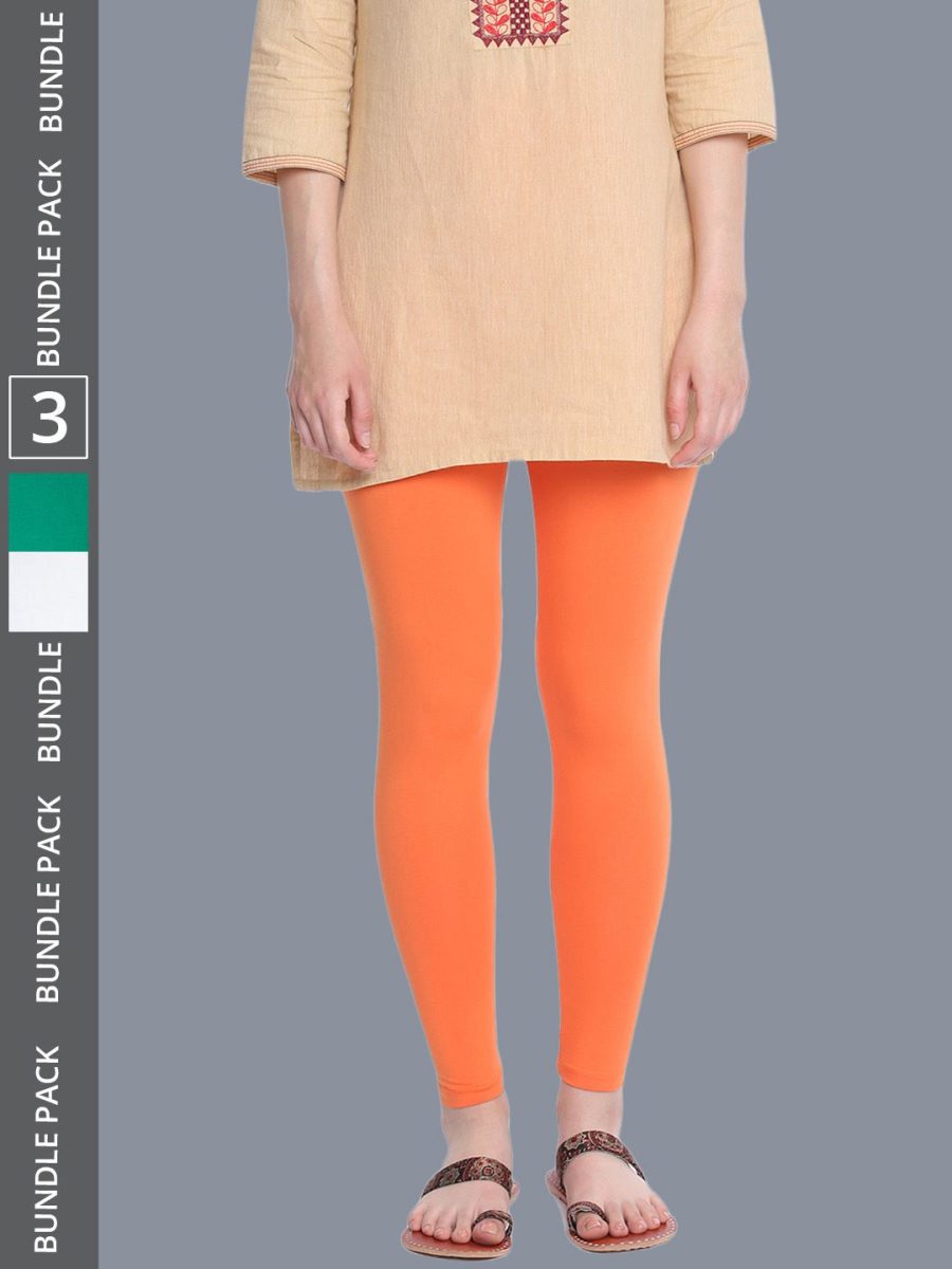 Dollar Missy Women's Cotton Four Way Stretchable Ankle Length Leggings