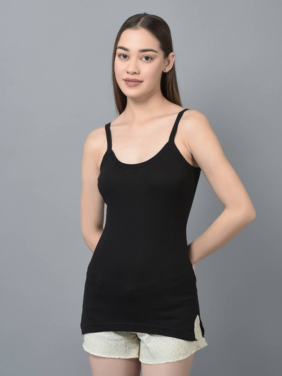Dollar Missy Pack of 1 Women's Combed Cotton Camisole