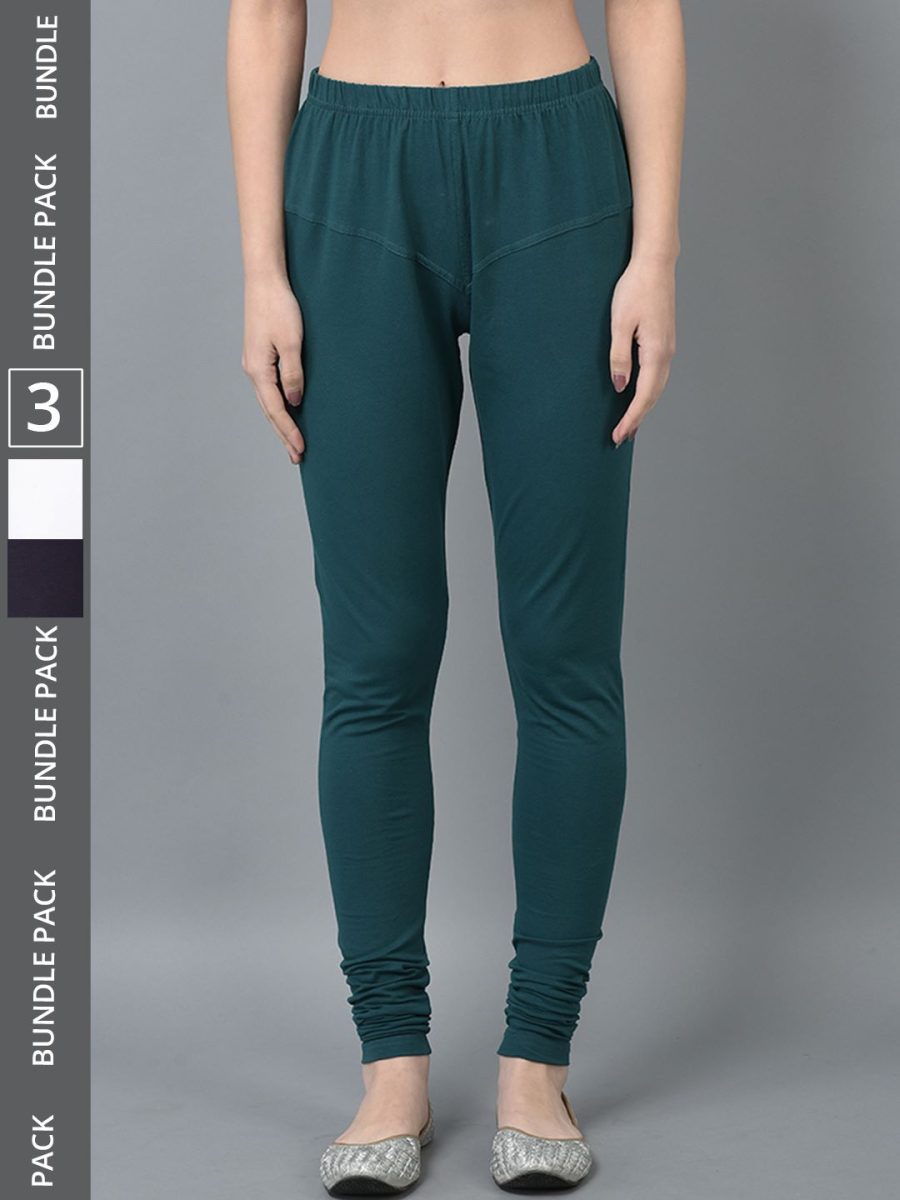 Dollar Missy Women's Cotton Four Way Stretchable Churidar Leggings