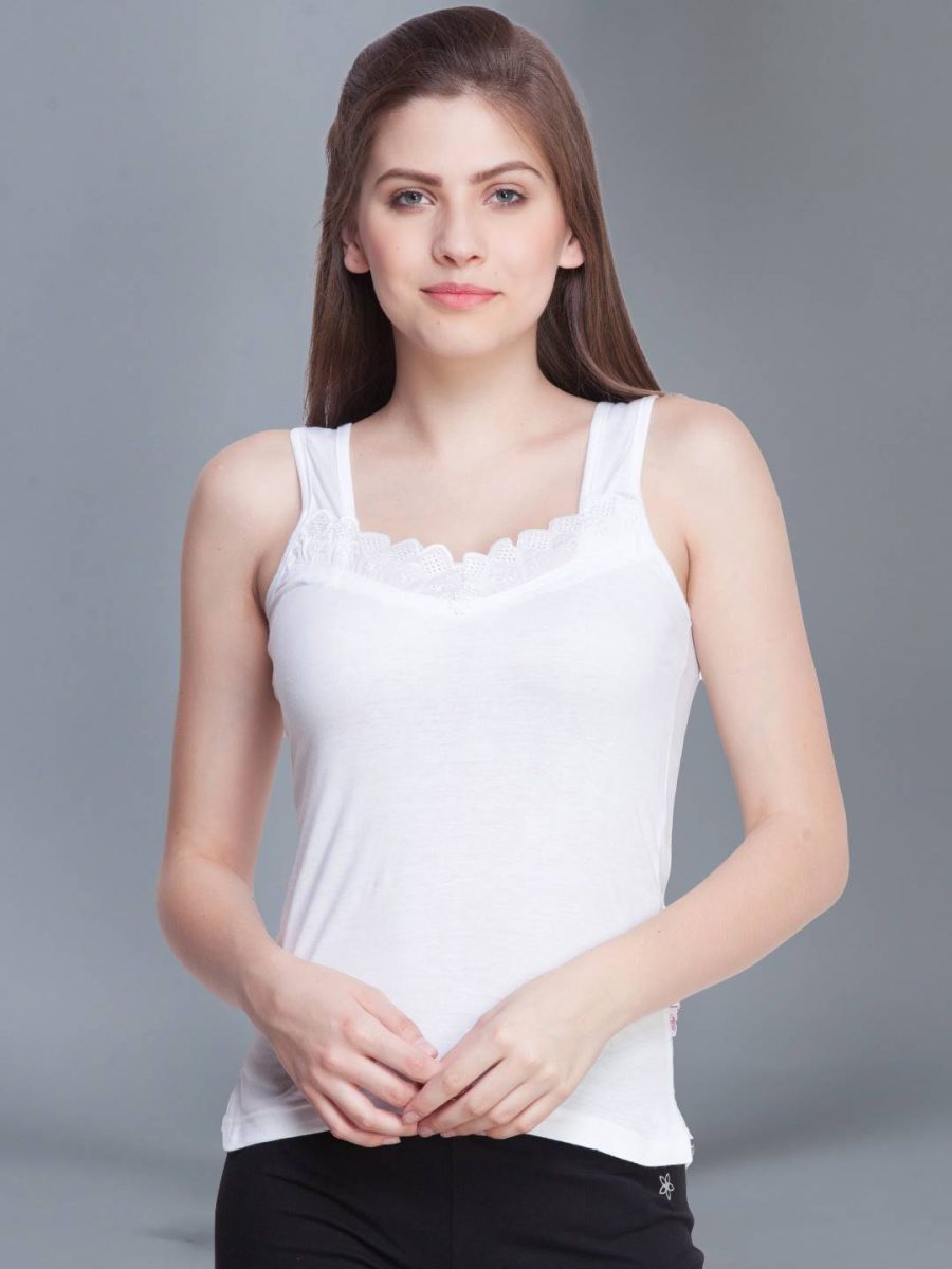 Dollar Missy Pack of 1 Women's Combed Cotton Camisole