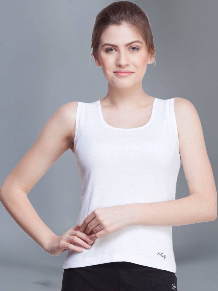 Dollar Missy Pack of 1 Women's Combed Cotton Camisole