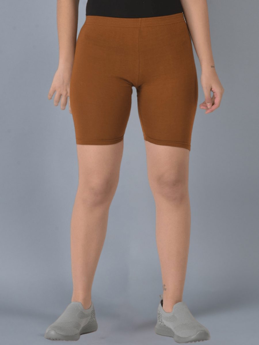 Dollar Missy Pack of 1 Women's Cotton Cycling Shorts