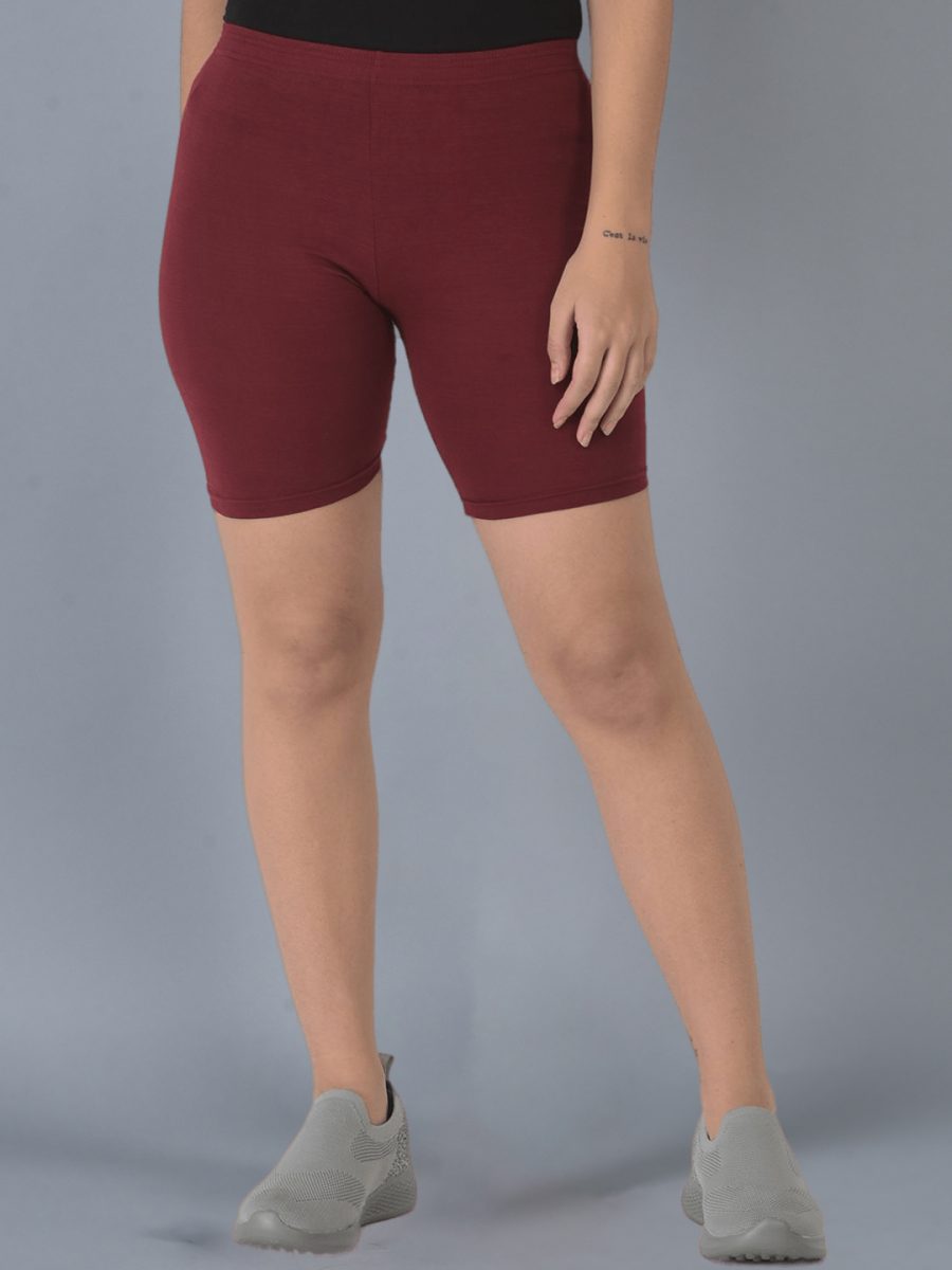 Dollar Missy Pack of 1 Women's Cotton Cycling Shorts