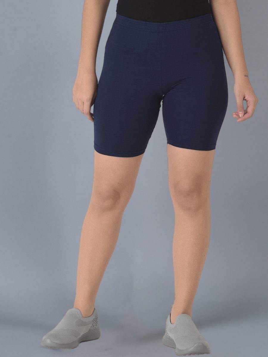 Dollar Missy Pack of 1 Women's Cotton Cycling Shorts