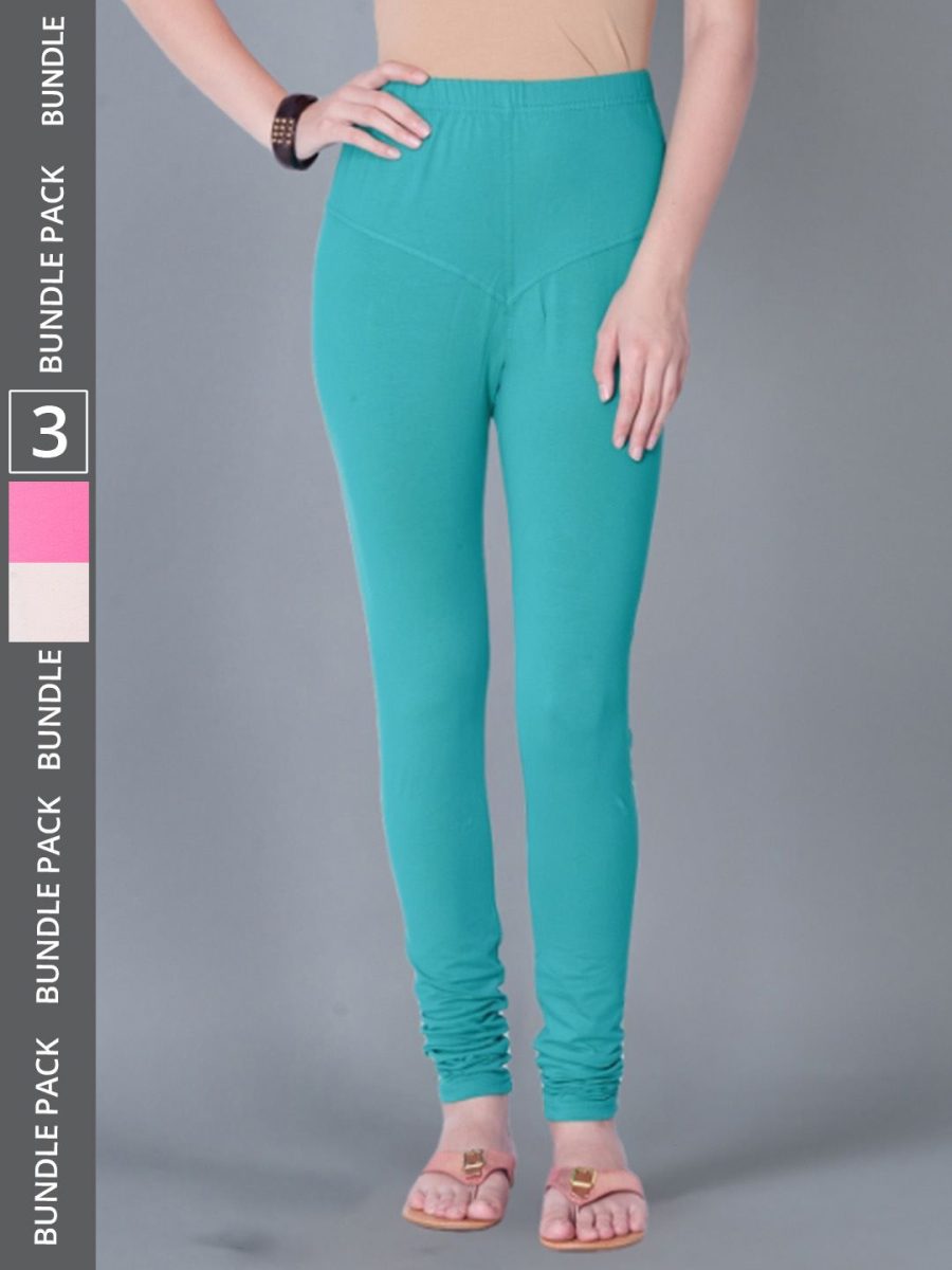 Dollar Missy Women's Cotton Four Way Stretchable Churidar Leggings