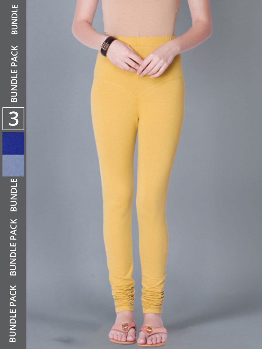 Dollar Missy Women's Cotton Four Way Stretchable Churidar Leggings