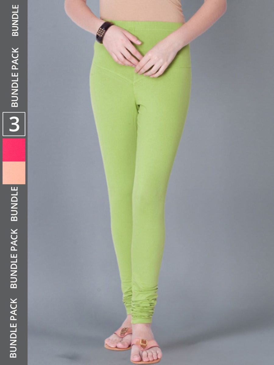 Dollar Missy Women's Cotton Four Way Stretchable Churidar Leggings