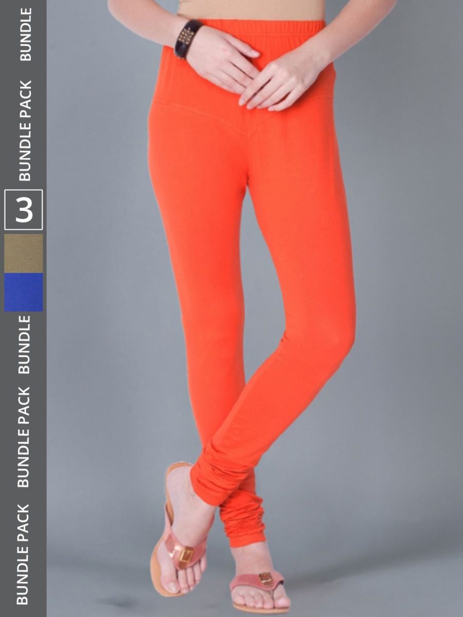 Dollar Missy Women's Cotton Four Way Stretchable Churidar Leggings