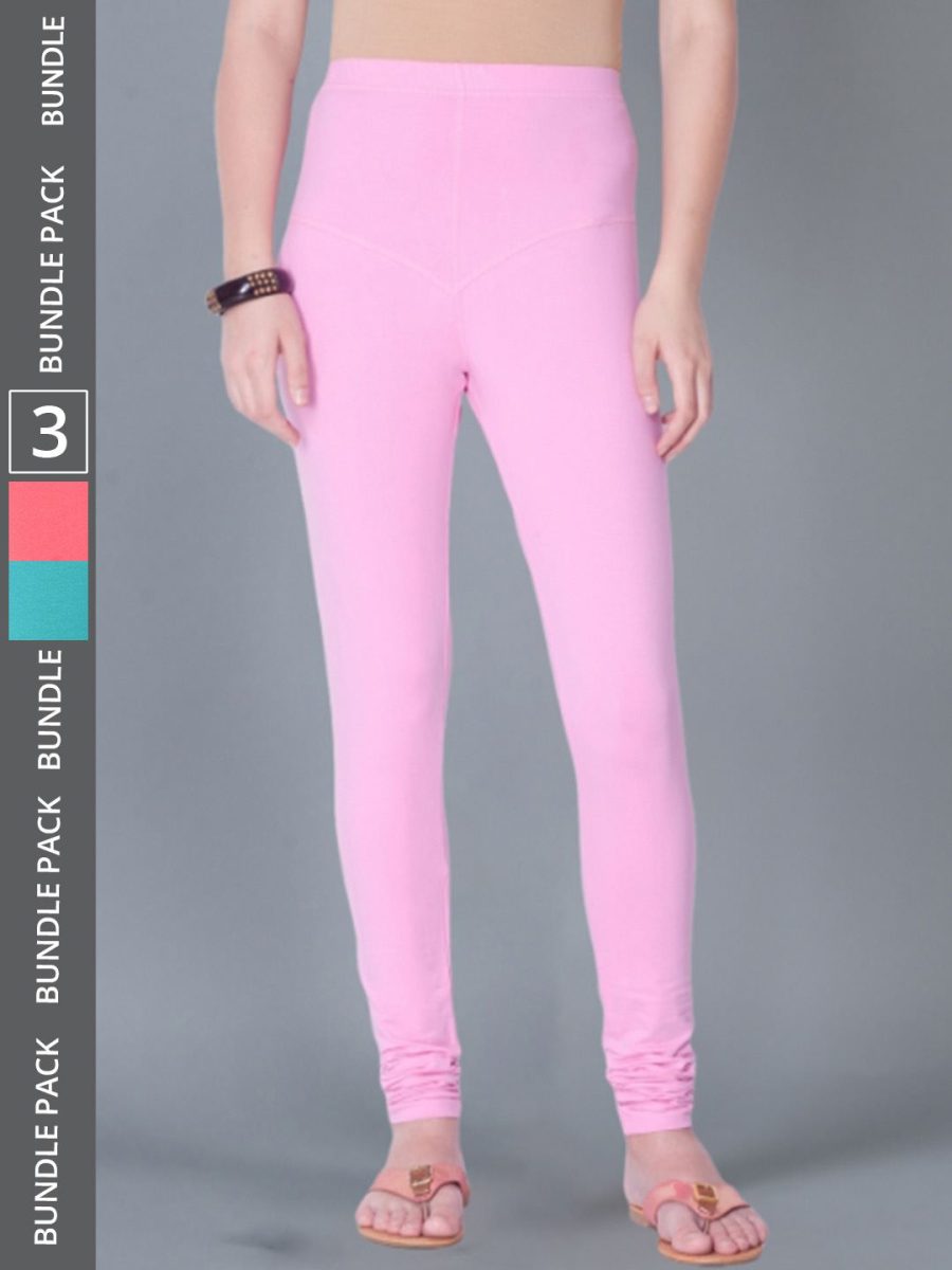 Dollar Missy Women's Cotton Four Way Stretchable Churidar Leggings