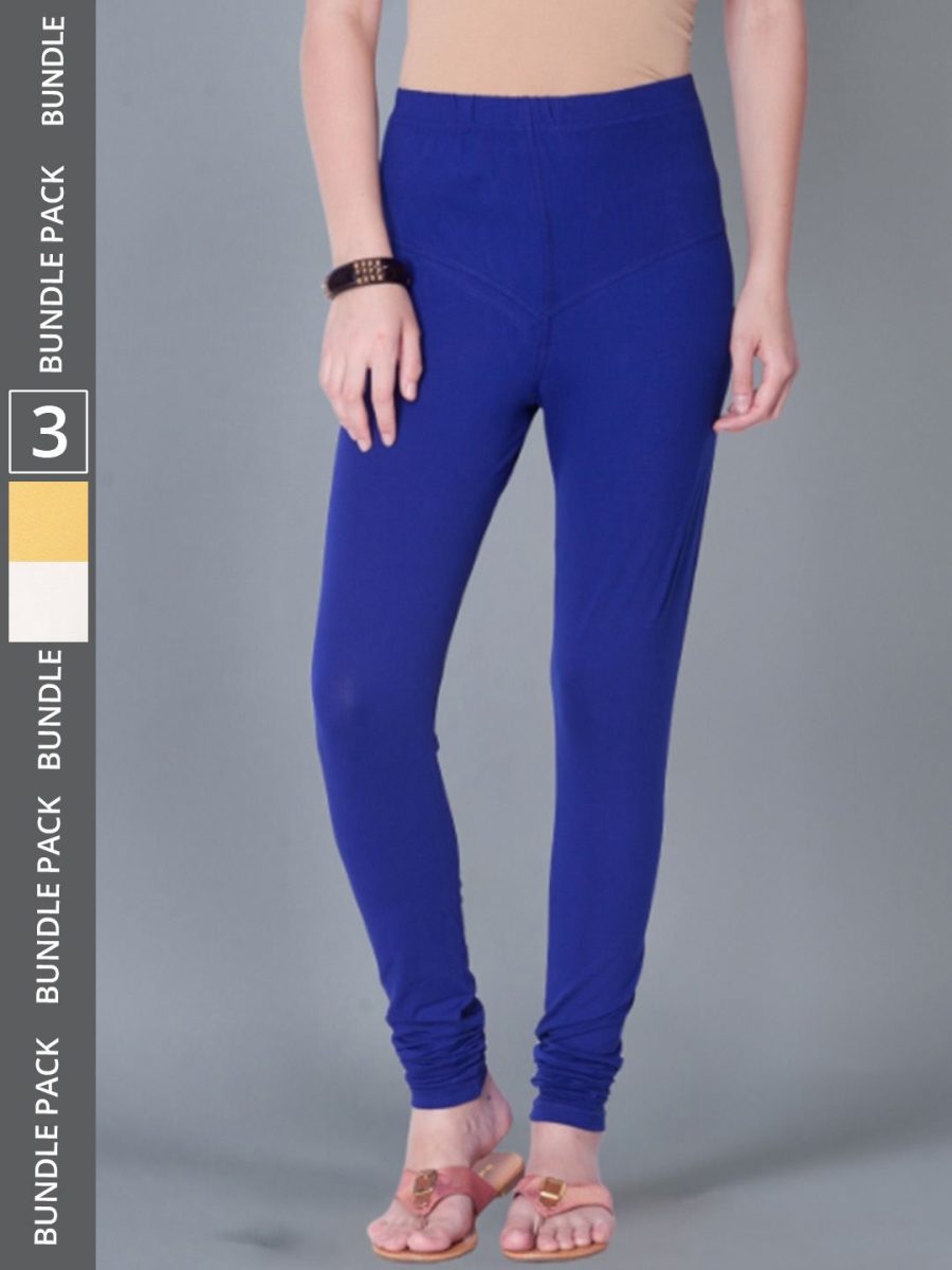 Dollar Missy Women's Cotton Four Way Stretchable Churidar Leggings