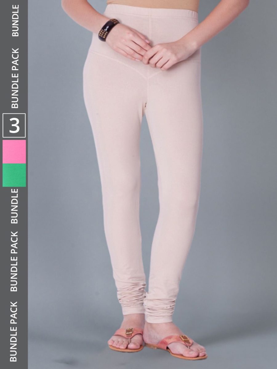 Dollar Missy Women's Cotton Four Way Stretchable Churidar Leggings