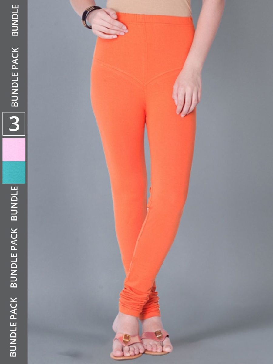 Dollar Missy Women's Cotton Four Way Stretchable Churidar Leggings