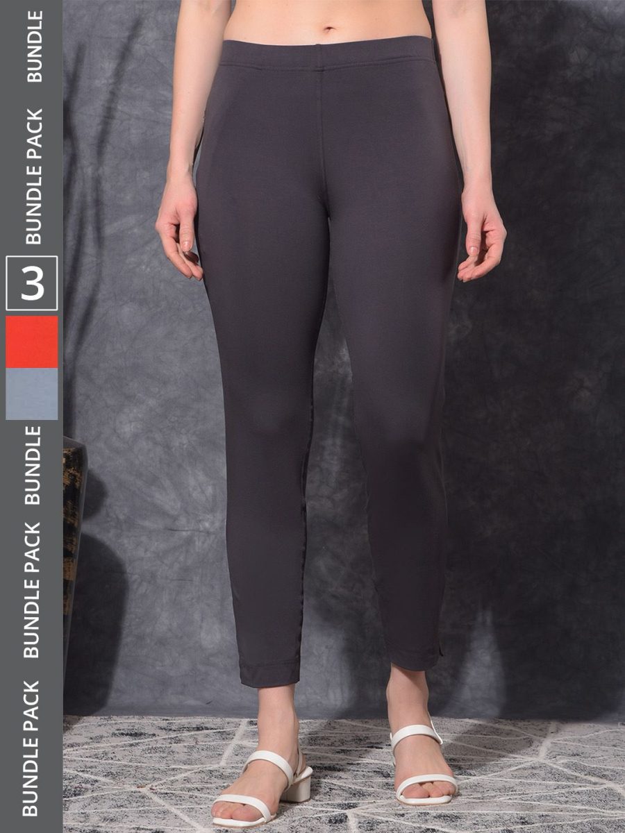 Dollar Missy Women's Cotton Four Way  Stretchable Kurti Pant