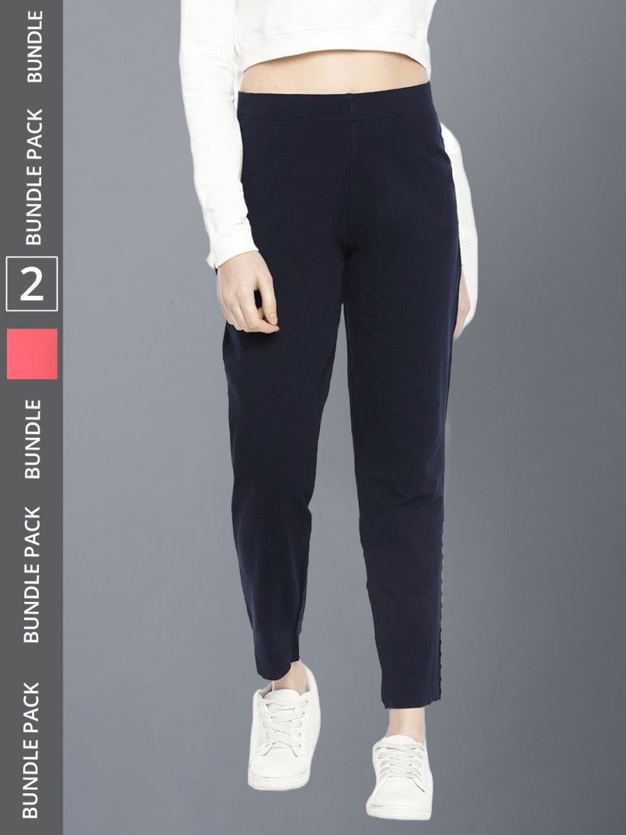 Dollar Missy Women's Cotton Four Way  Stretchable Kurti Pant