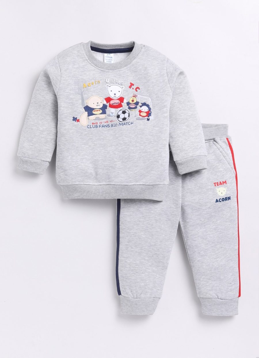Dollar Junior Tiny Crews Baby Boys Casual T-Shirt Pant Set