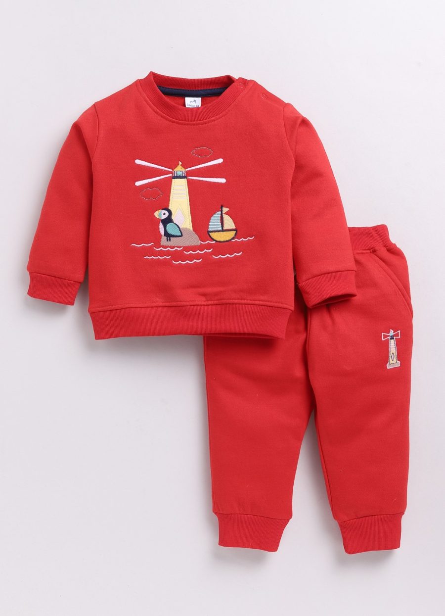 Dollar Junior Tiny Crews Baby Boys Casual T-Shirt Pant Set