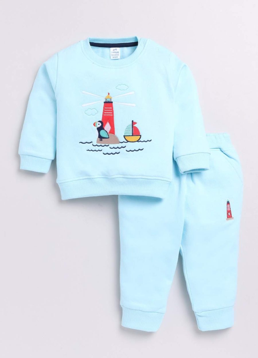 Dollar Junior Tiny Crews Baby Boys Casual T-Shirt Pant Set