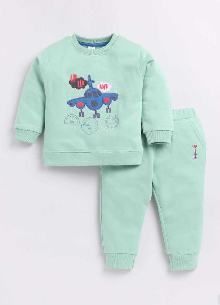 Dollar Junior Tiny Crews Baby Boys Casual T-Shirt Pant Set