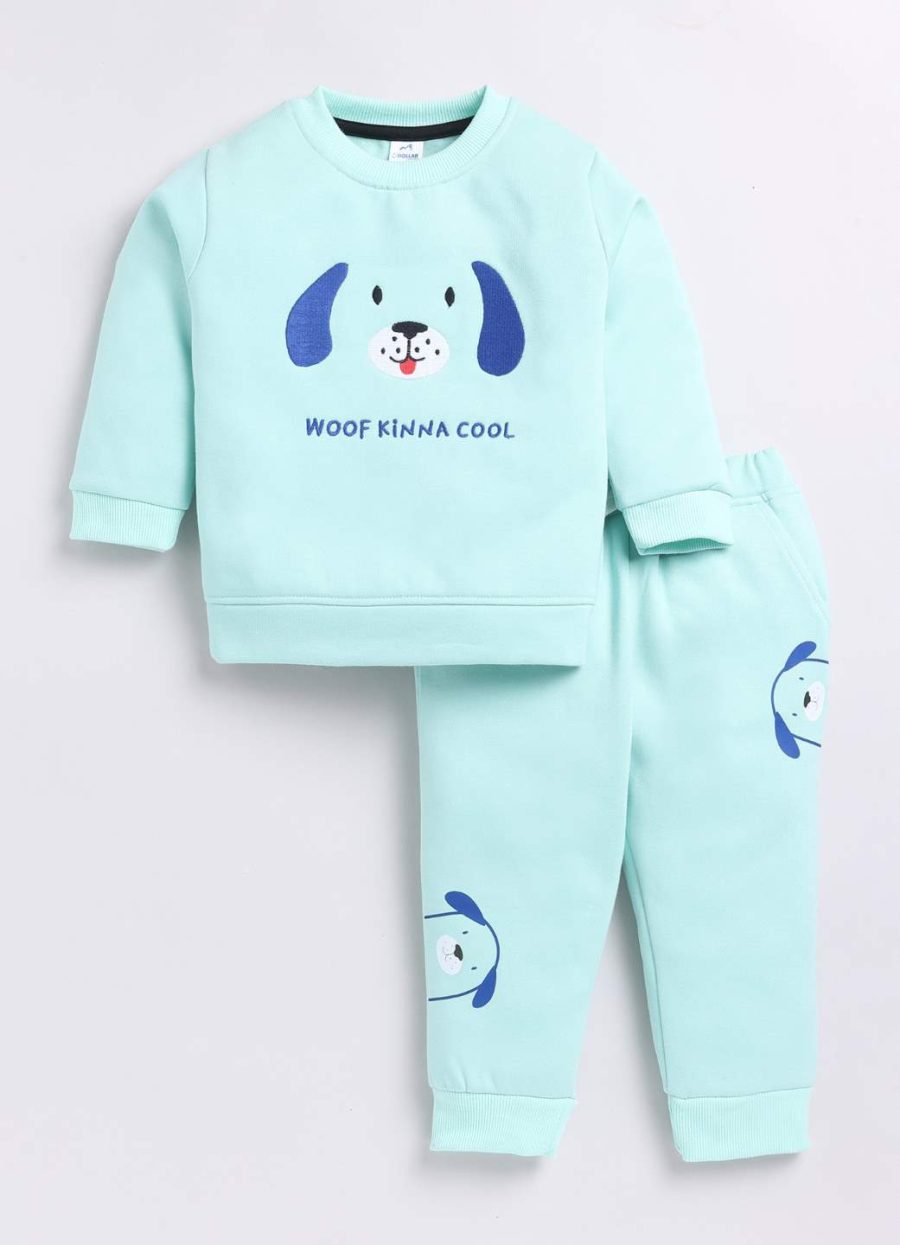 Dollar Junior Tiny Crews Baby Boys Casual T-Shirt Pant Set