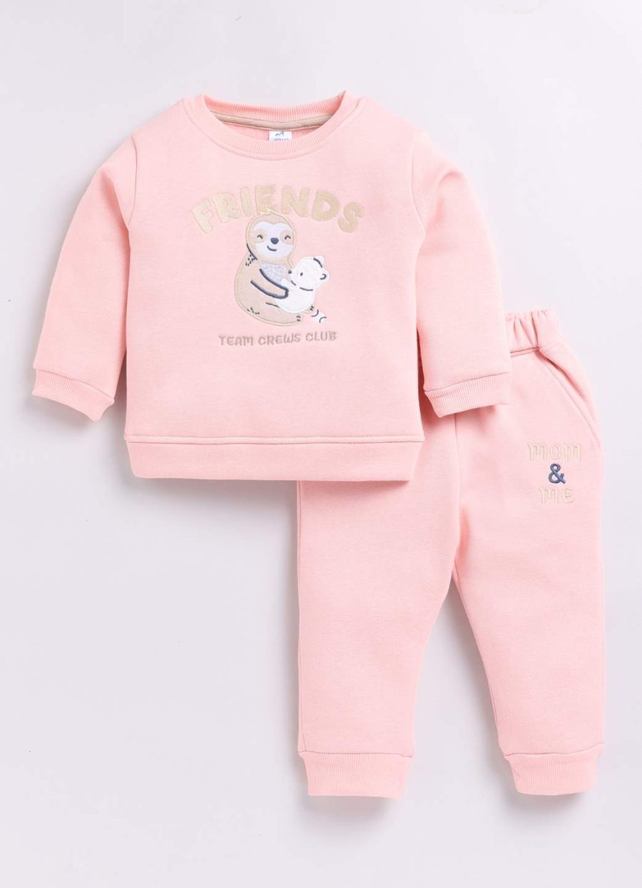 Dollar Junior Tiny Crews Baby Boys Casual T-Shirt Pant Set