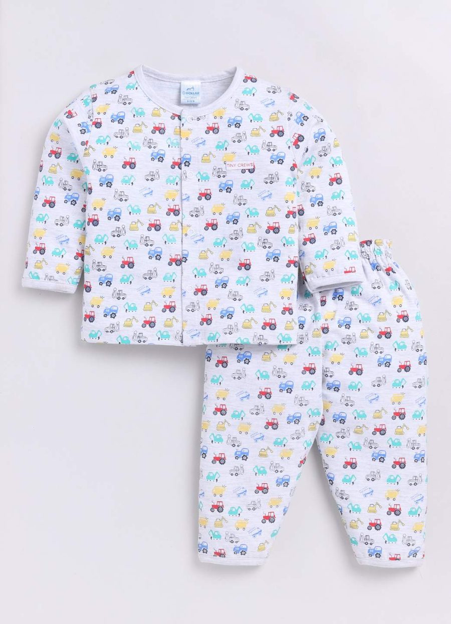 Dollar White Baby Boys Combo Set