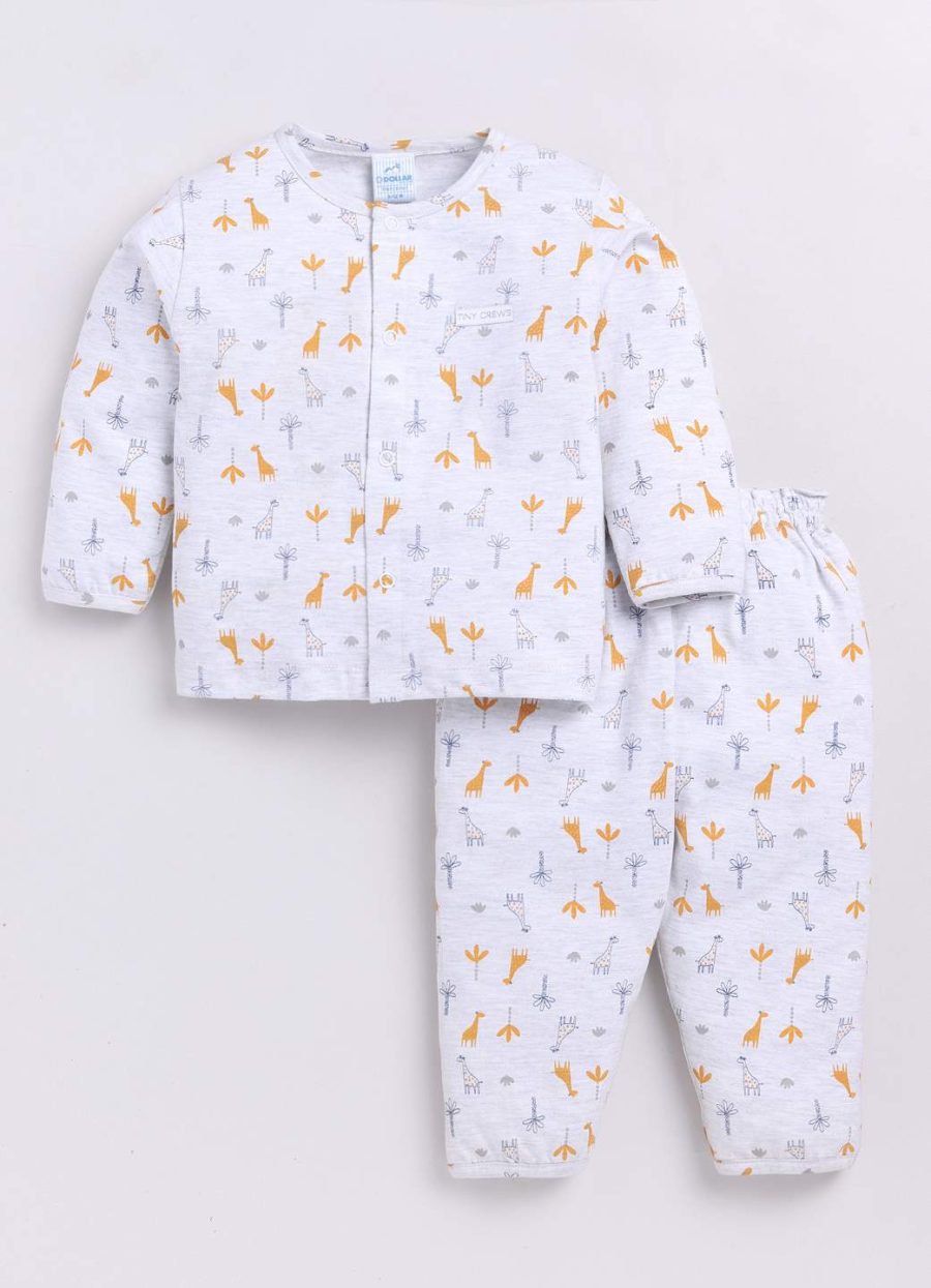 Dollar White Baby Boys Combo Set
