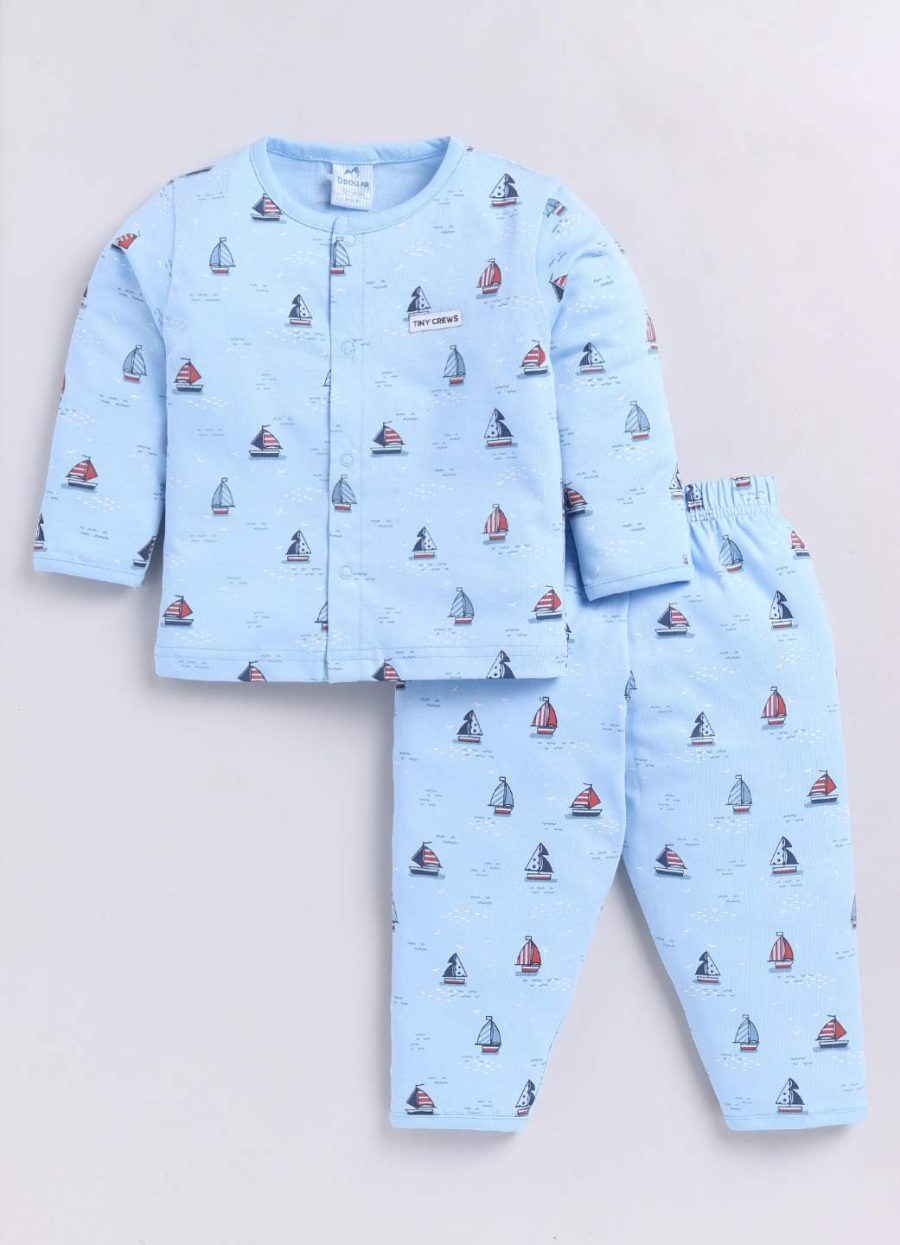 Dollar Light Blue Baby Boys Combo Set