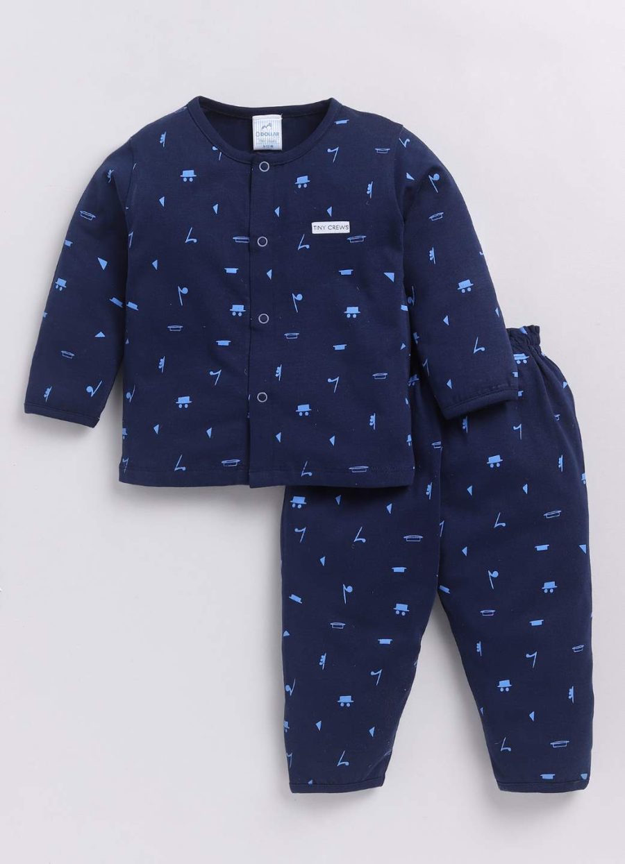Dollar Navy Baby Boys Combo Set