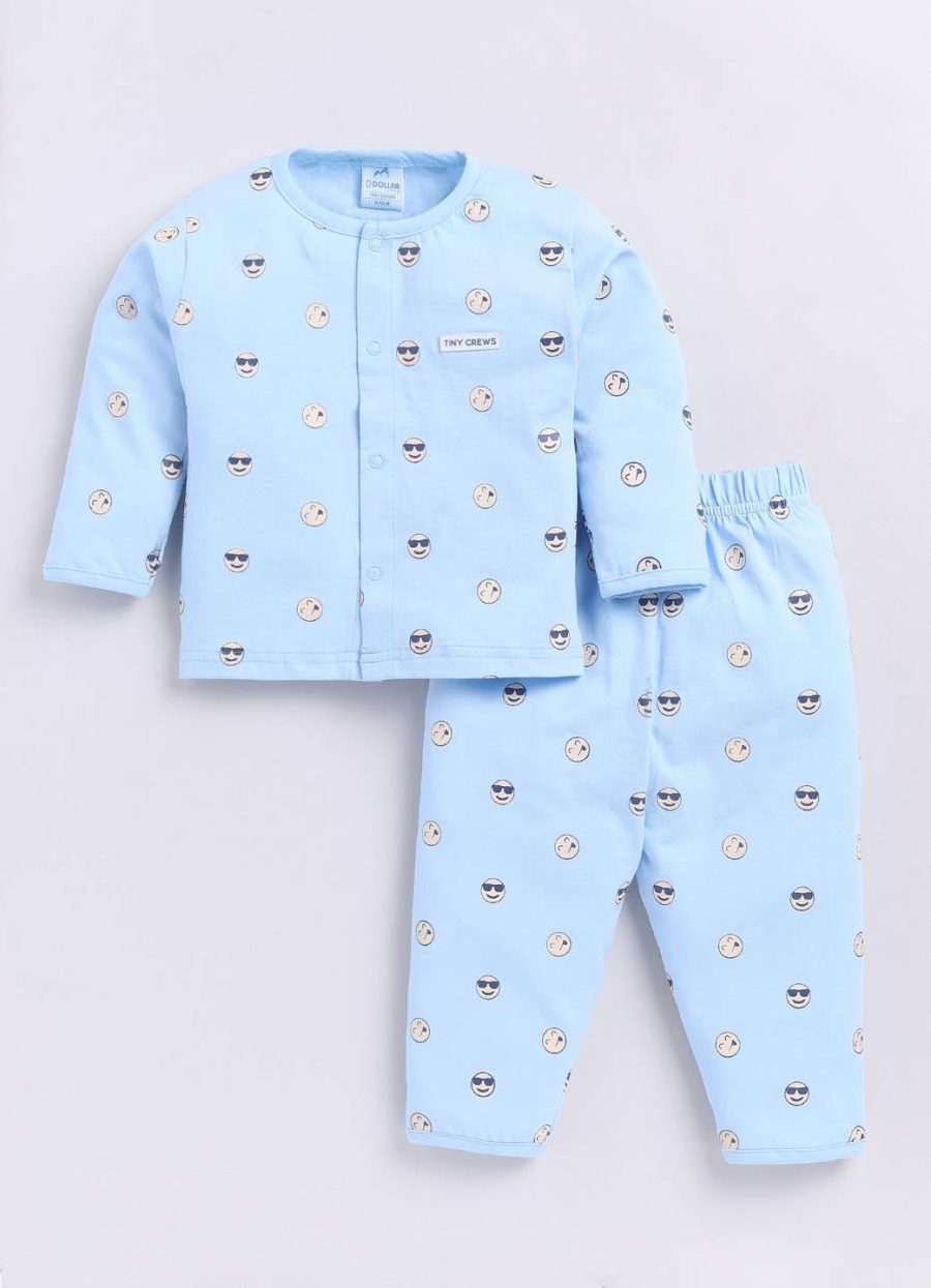 Dollar Light Blue Baby Boys Combo Set
