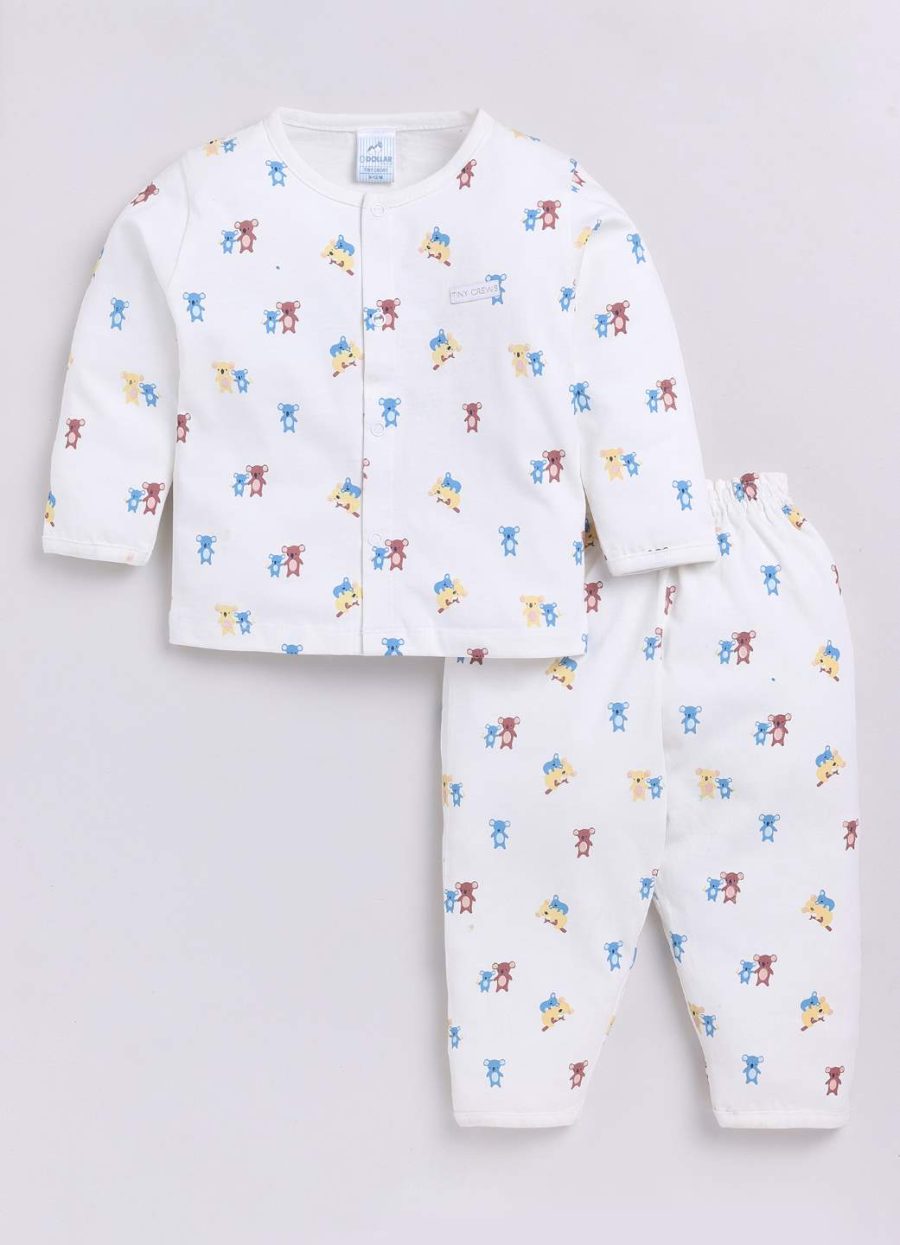 Dollar White Baby Boys Combo Set